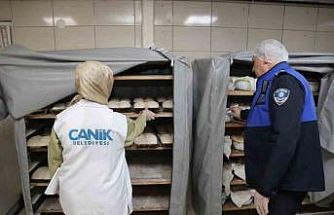 Canik’te fırınlara Ramazan denetimi