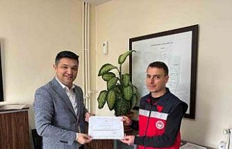 Çavdarhisar’da veteriner hekimlere teşekkür belgesi