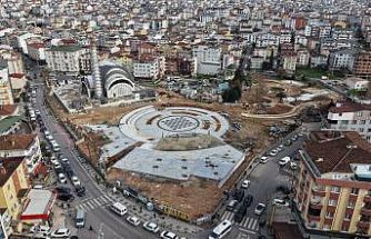 Çayırova’nın yeni meydan projesinde çalışmalar sürüyor