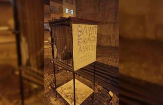 Çermik’te bir vatandaş israfı önlemek için ’bayat etmek dolabı’ yaptı