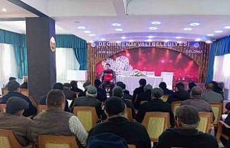 Çiftçilere eğitim verildi