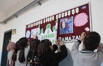 Cizre’de öğrenciler Ramazan ruhunu okullarda yaşıyor