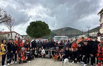 Datça’da deprem tahliye tatbikatı gerçekleştirildi