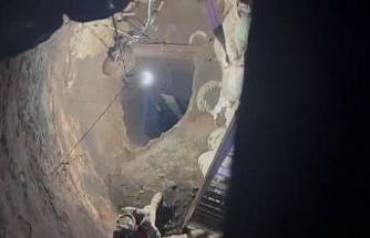 Define hevesiyle 40 metrelik kuyuyu evinin bahçesine 2 yılda kazdı