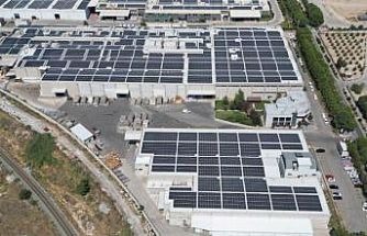 Denizli’deki bir firmaya kurulan GES ile 2 milyon 546 bin 877 kg karbondioksit salınımını önlenecek