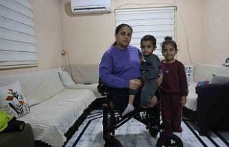 Depremde eşini, 2 çocuğunu ve bacaklarını kaybeden acılı anne, yaptığı alışverişin borcunu ödeyemeyince mahkemelik oldu