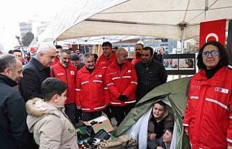 Depremde hayatını kaybedenler Muş’ta dualarla anıldı