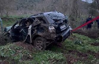 Dereye sürüklenen otomobilini bir gün sonra bulmuştu, yaşananları anlattı