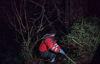 Dereye uçan operatörü kurtaran 4 itfaiye personeli, oksijen zehirlenmesi yaşadı