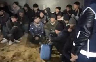 Diyarbakır merkezli göçmen kaçakçılığı operasyonu: 115 düzensiz göçmen yakalandı