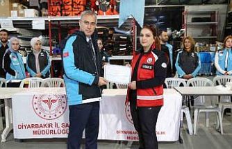 Diyarbakır’da UMKE personel sayısı 623’e yükseldi