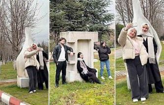 Doğal taşın sanatla buluşması BŞEÜ kampüsünde hayat buldu