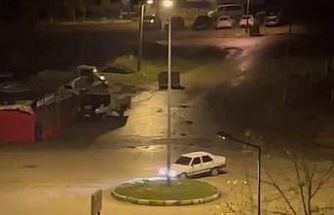 Drift atan otomobil sürücüsü tepkilere neden oldu