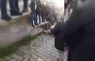 Dükkanının önünde uğradığı silahlı saldırıda yaralandı