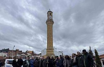 Dünyanın farklı ülkelerinden gelen turizm acente temsilcileri, Çorum’un tarihi mekanlarını gezdi