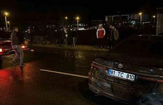 Düzce’de otomobil halk otobüsü ile çarpıştı: 5 yaralı