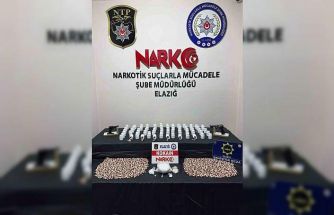 Elazığ’da 802 gram kokain ele geçirildi: 1 şahıs tutuklandı