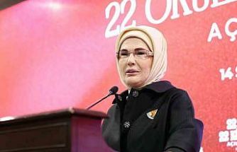 Emine Erdoğan: "Kütüphane okulların kalbidir, ruhudur, can damarıdır"