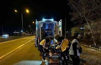 Ereğli’de motosiklet kazası: 1 yaralı