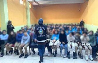 Erzincan’da öğrencilere güvenlik eğitimi