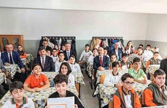 Erzincan’da yarıyıl tatili sona erdi, öğrenciler ders başı yaptı