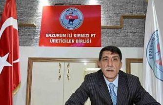 Erzurum Kırmızı Et Üreticileri Birliği Başkanı Ürüşan: "Kırmızı et projesi, besicilerimize can simidi olacak"
