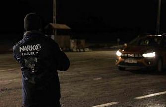 Erzurum’da bir ayda 48 milyon TL değerinde uyuşturucu ele geçirildi