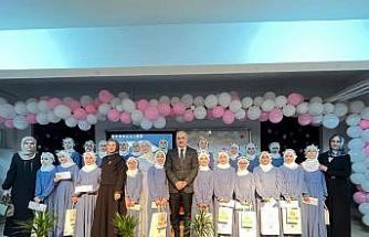 Eskişehir’de 22 öğrenci hafızlığa ilk adımı attı