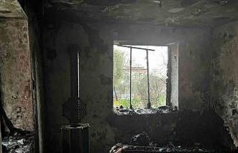 Evinde çıkan yangında ağır yaralanan yaşlı kadın hayatını kaybetti