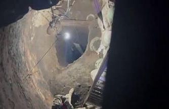 Evinin bahçesinde define arayan şahıs, 40 metre derinlik ve 3 metre genişlikte kuyu açtı