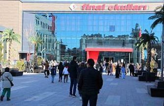 Final Okulları bursluluk sınavına 5 bin öğrenci katıldı