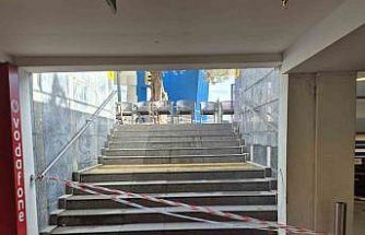 Fırtına, Bodrum’da alış veriş merkezini de vurdu