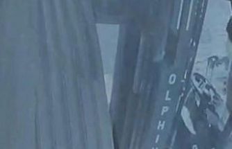 Forkliftli hırsız kamerada