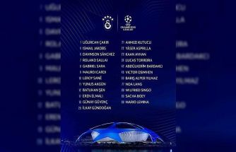 Galatasaray, Şampiyonlar Ligi kadrosunu UEFA’ya teslim etti