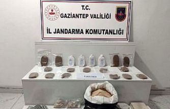 Gaziantep’te 22 kilo reçine esrar ele geçirildi: 2 şahıs tutuklandı