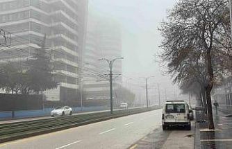 Gaziantep’te yoğun sis etkisini sürdürüyor