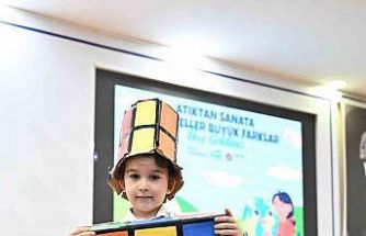 Gaziosmanpaşa’da Sıfır Atık projesi: Elbise, çanta, müzik aleti yaptılar