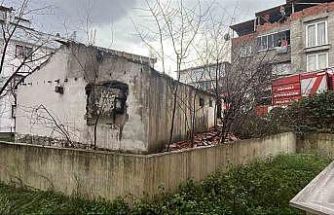 Gebze’de metruk evde yangın çıktı