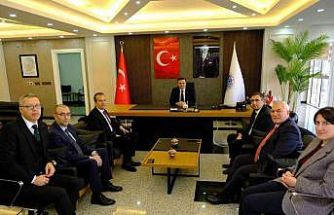 Gelir İdaresi Başkanlığı heyetinden Erzincan TSO’ya ziyaret