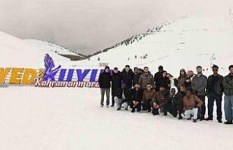 GİBTÜ Uluslararası Öğrencileri Yedikuyular ’da karın keyfini çıkardı