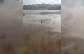 Göletler son yağışlarla doldu