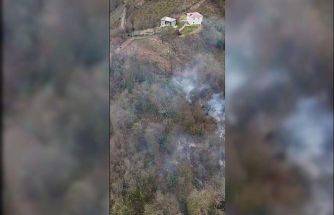 Görele’de örtü yangını korkuttu