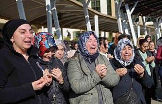 Görev yaptığı adliyede ölü bulunan güvenlik görevlisi gözyaşlarıyla uğurlandı
