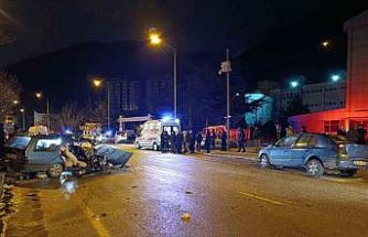 Gümüşhane’de iftara dakikalar kala feci kaza: 1 ölü, 3 yaralı