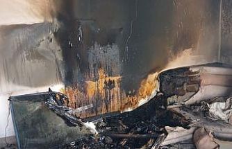 Hakkari’de ev yangını