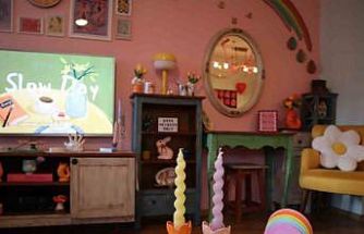 Hayal dünyasından gerçeğe uzanan renkli yolculuk: Bu ev masalları aratmıyor