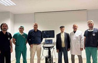 Hayırseverden MEAH’a Dijital Renkli Doppler Ultrasonografi cihazı bağışı