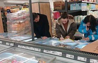 Hisarcık’ta satışa sunulan ürünlere yönelik denetim yapıldı