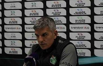 Iğdır FK - Ümraniyespor maçının ardından