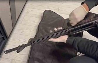 İkametlerini silah imalathanesine çeviren şebekeye operasyon: 1 tutuklama